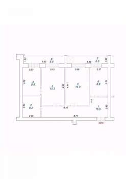 3-к квартира, вторичка, 81м2, 3/5 этаж