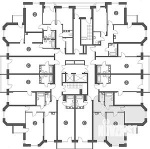 2-к квартира, вторичка, 71м2, 2/17 этаж