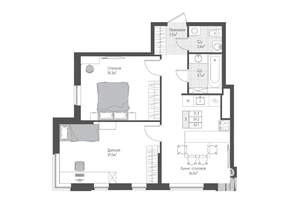 2-к квартира, вторичка, 60м2, 2/10 этаж