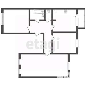 3-к квартира, вторичка, 85м2, 7/10 этаж