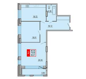2-к квартира, вторичка, 85м2, 3/8 этаж