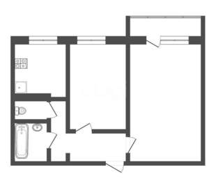 2-к квартира, вторичка, 50м2, 5/9 этаж