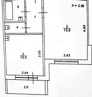 1-к квартира, вторичка, 37м2, 1/9 этаж