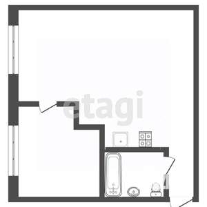 1-к квартира, вторичка, 32м2, 2/5 этаж