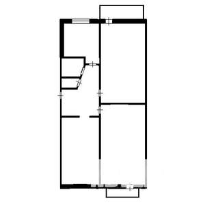 3-к квартира, вторичка, 61м2, 4/5 этаж