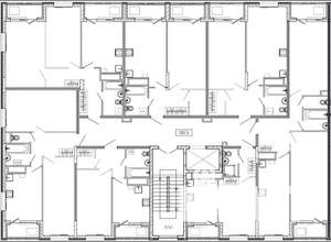 2-к квартира, строящийся дом, 47м2, 4/10 этаж