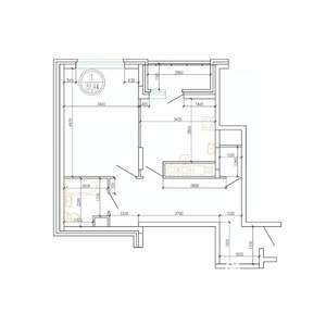 1-к квартира, сданный дом, 52м2, 16/16 этаж