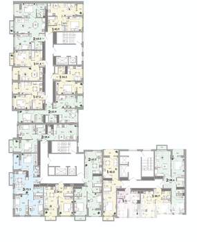 1-к квартира, вторичка, 40м2, 8/12 этаж