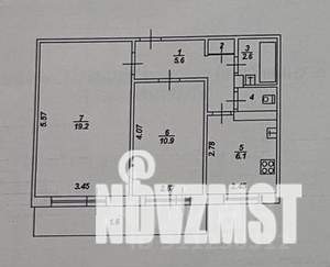 2-к квартира, вторичка, 46м2, 4/5 этаж