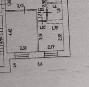 1-к квартира, вторичка, 34м2, 6/7 этаж