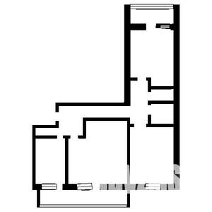 3-к квартира, вторичка, 68м2, 8/9 этаж