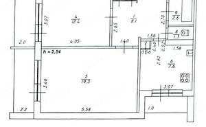 2-к квартира, вторичка, 57м2, 5/9 этаж