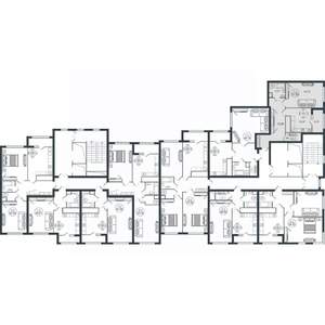 1-к квартира, сданный дом, 52м2, 16/16 этаж