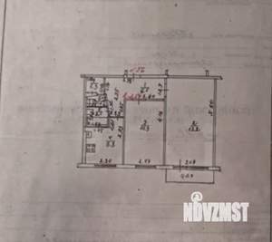 2-к квартира, вторичка, 45м2, 4/5 этаж