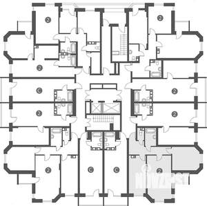 2-к квартира, вторичка, 71м2, 17/17 этаж