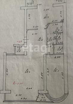 3-к квартира, вторичка, 175м2, 5/6 этаж